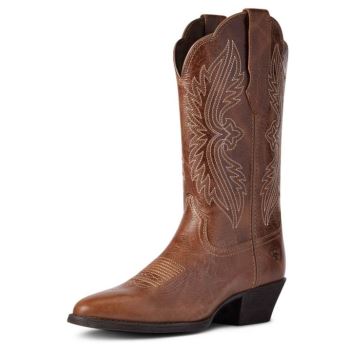 Ariat Heritage R toe StretchFit Western Boot σκούρο καφε | R2SZJg7i