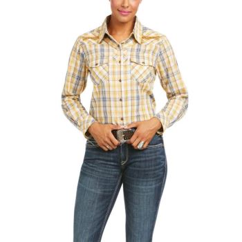 Ariat REAL Summer Days Shirt χρυσο χρωμα | UelEiBiT